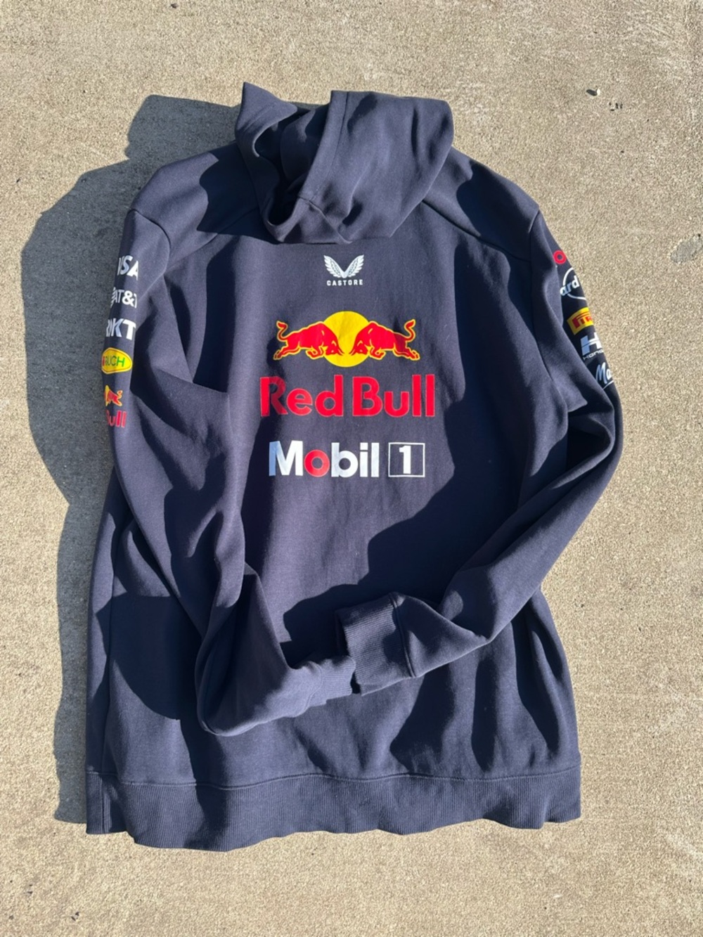 Red Bull Castore Racing Hoodie - Picture 3 of 5